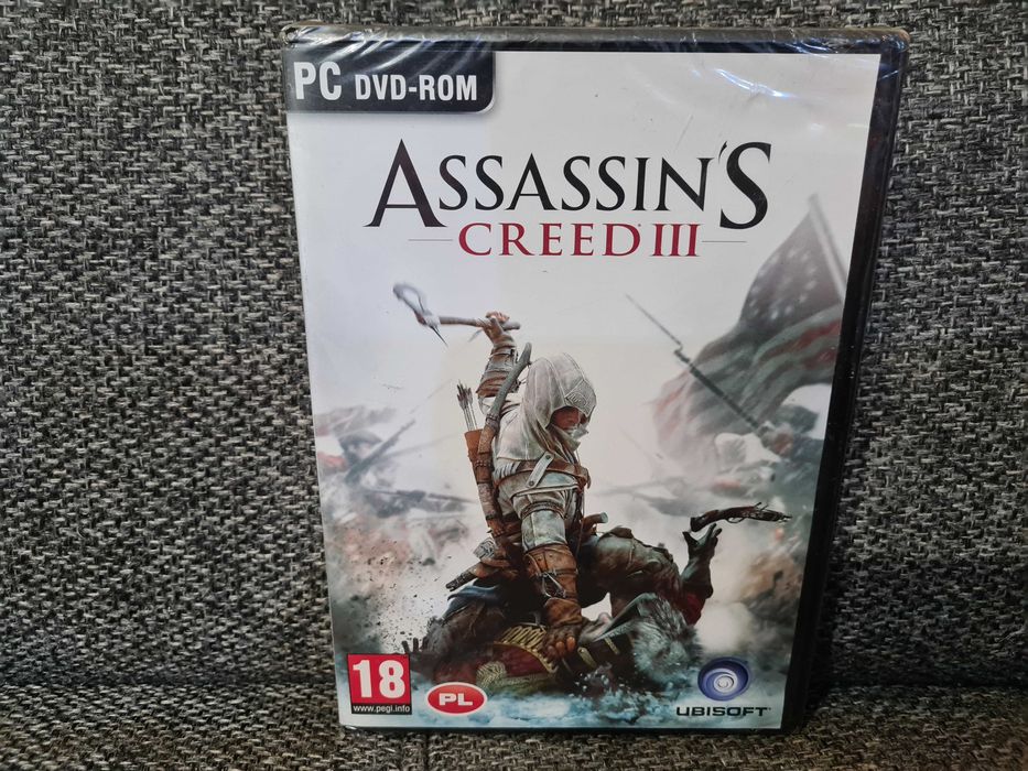 Assassins Creed III PC Polskie Wydanie NOWA w folii polska wersja