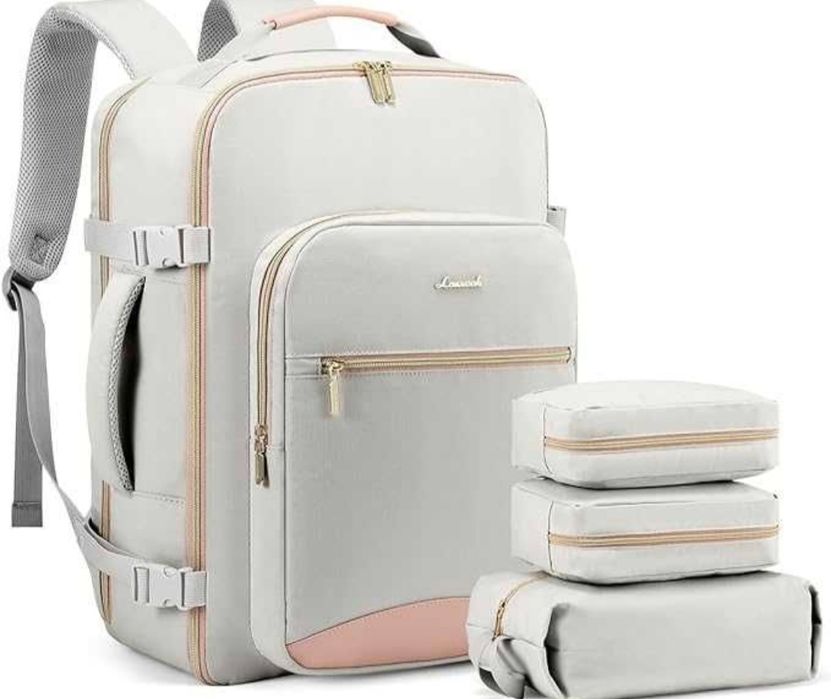 Lovevook duży plecak damski, bagaż podręczny 40L