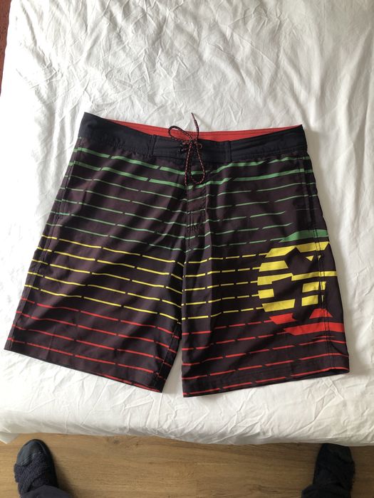 Fato de banho tricolor