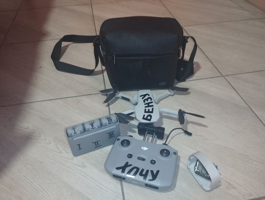 DJI MINI 2 SE в гарячому стані
