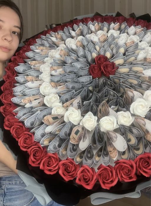 Букети з грошиків на будь який смак