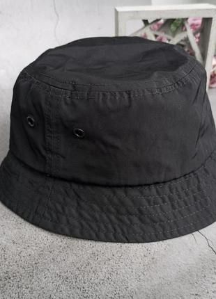 Панама H&M унісекс чорна 100% бавовна розмір M (58 см)