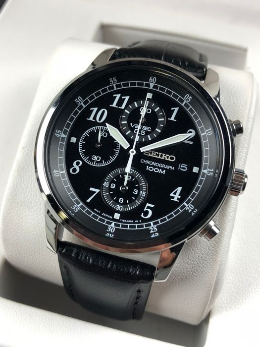 ОРІГІНАЛ|НОВИЙ: Чоловічий годинник Seiko SNDC33P1 хронограф. Гарантія!