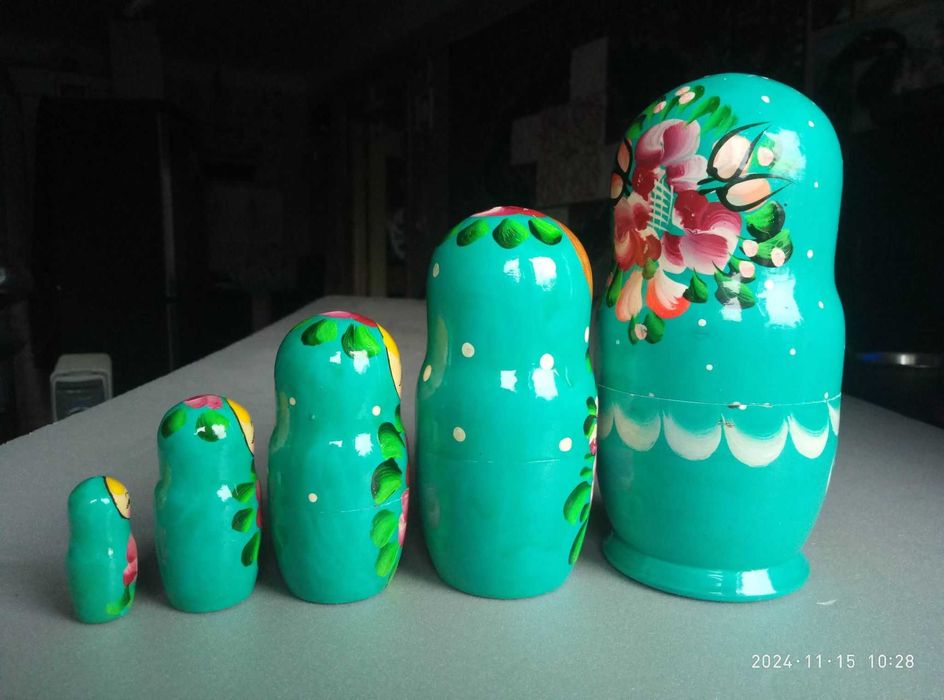 Матрёшки деревянные 5 шт.