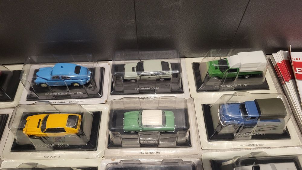 Legendy fso deagostini 1:43 modele hachette kap fiat polonez syrena