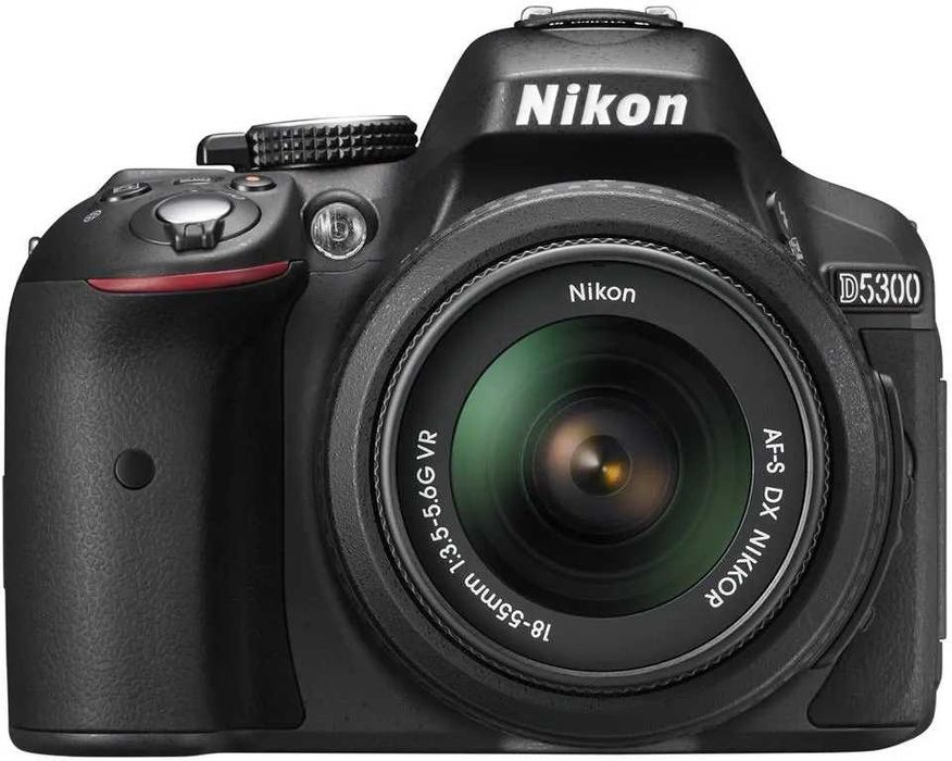 lustrzanka nikon d5300 wraz z obiektywem 18 55 vr II,torba, wężyk sp.