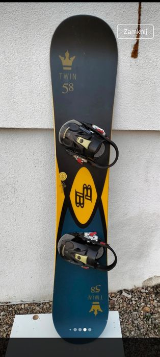 Deska snowboardowa Burton Twin 58