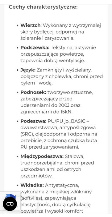 Buty robocze ze skóry 42 i 43