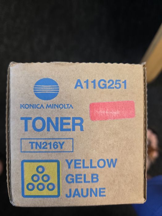 Toner Konica Minolta TN216Y i TN216M