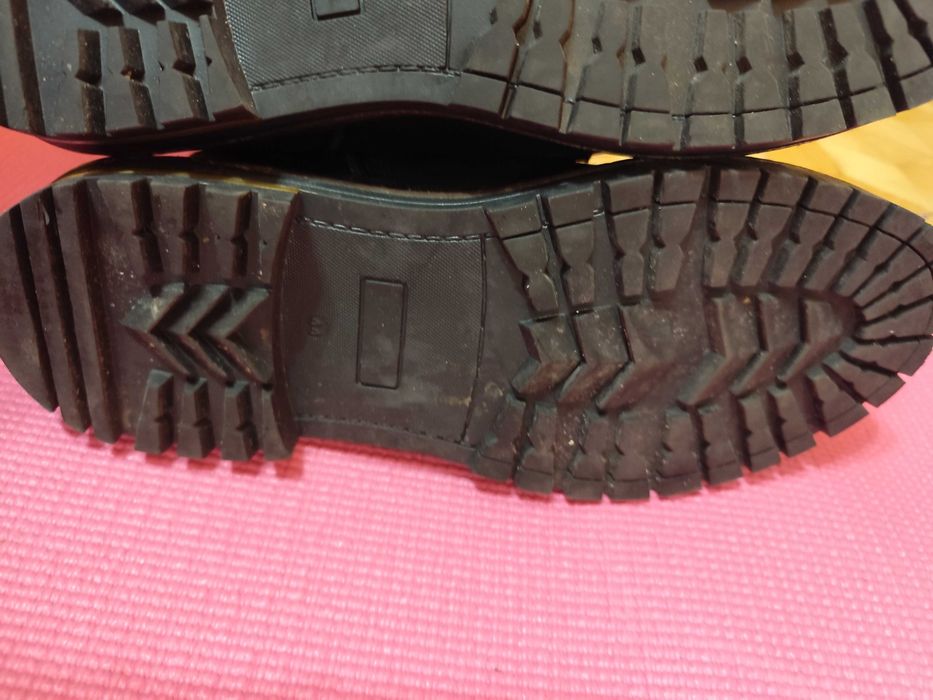 Męskie buty trapery skórzane trekingowe zimowe sznurowane odin