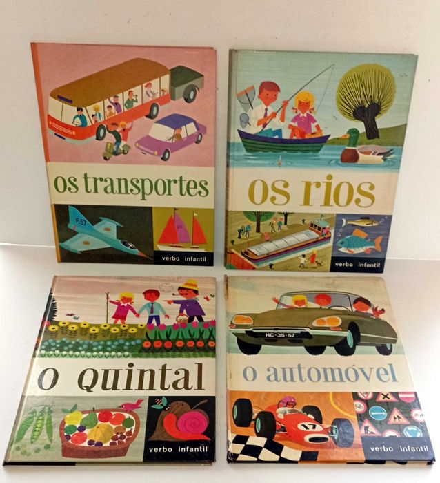 Livros A Televisão/ Os Desportos/ As Aves - da Verbo Infantil