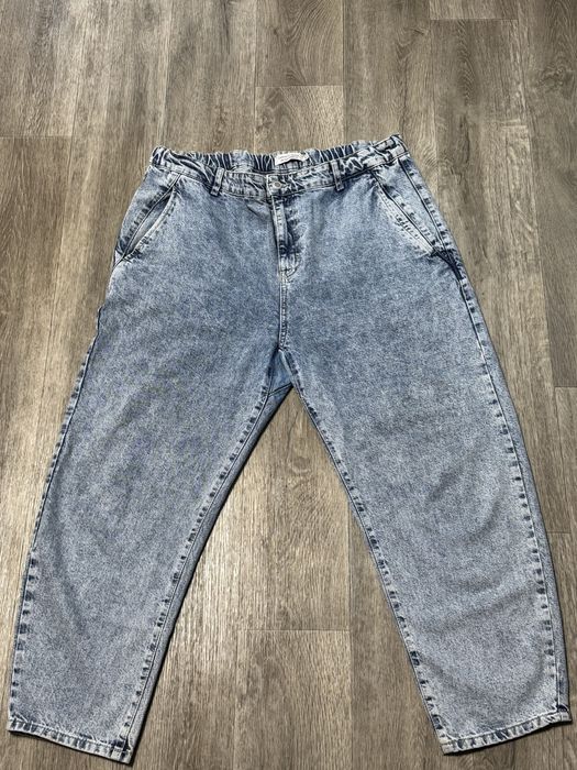 Джинси на резинці uk36(eur46),унісекс