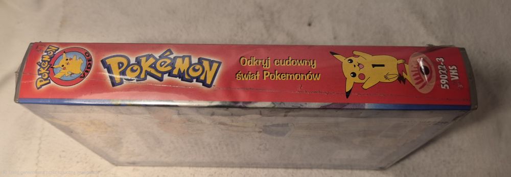 Pokemon cz 1 kaseta VHS bajka. Fabrycznie nowa zafoliowana unikat