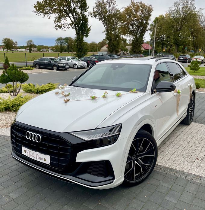 Auto do Ślubu Audi Q8 Wynajem