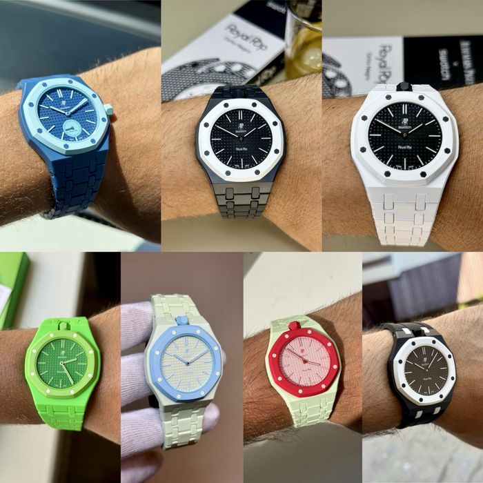 Swatch x Audemars Piguet Royal pop ademar адемар чыса годинник: 26