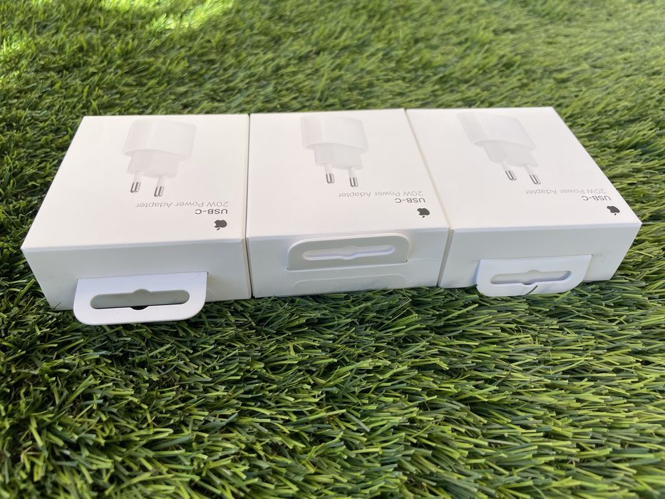 Carregador Apple USB-C 20W Novo Selado para iPhone e iPad