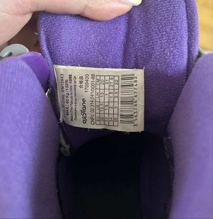 Rolki regulowane Oxelo 32-35