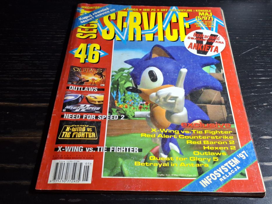 Czasopismo Secret Service numer 46 rok 1997