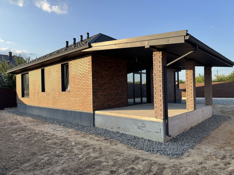 Будинок 90 м² з терасою 20 м² поруч з Києвом