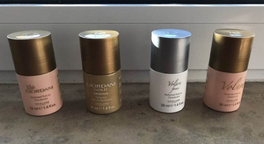 4 Desodorizantes Perfumados