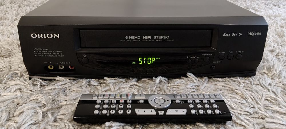 Magnetowid Video Wideo VHS ORION VH-2905 HI-FI Stereo pilot 6