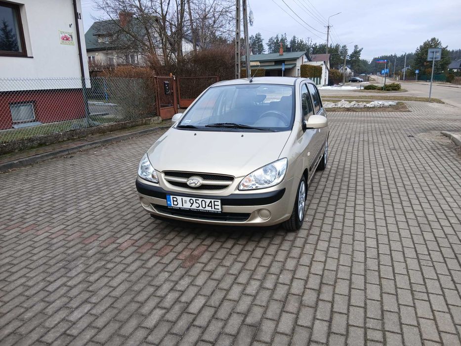 HYUNDAI GETZ 1.1 B kupiony w salonie , 5 drzwi , ...