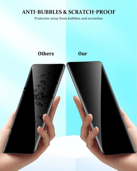 Ochrona Prywatności do Samsung Galaxy S24 Ultra Szkło + ochrona