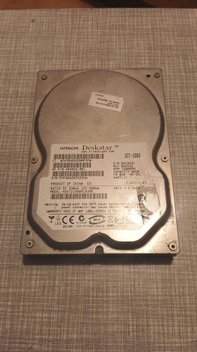 HDD Hitachi Deskstar 80GB