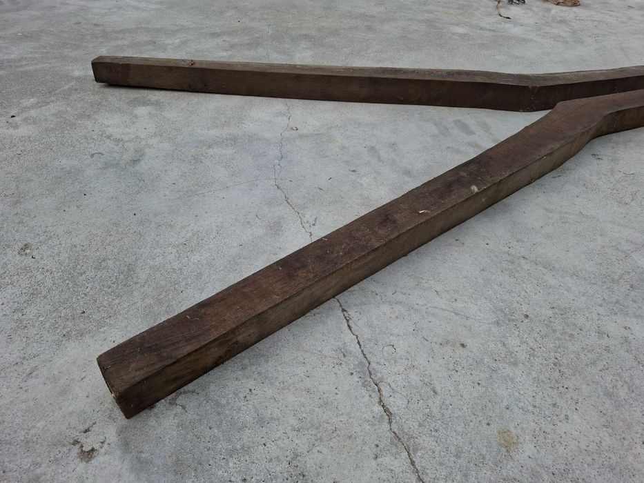 Śnice do wozu konnego Dębowe Impregnowane