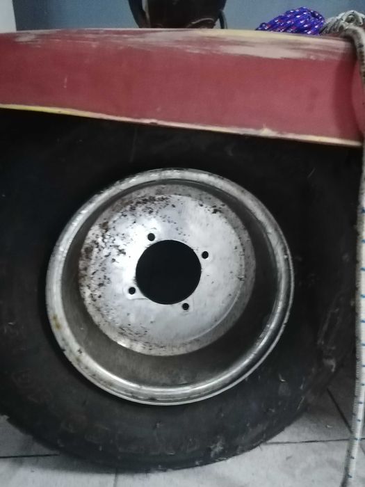 Estrutura fibra para bugy e 4 jantes
