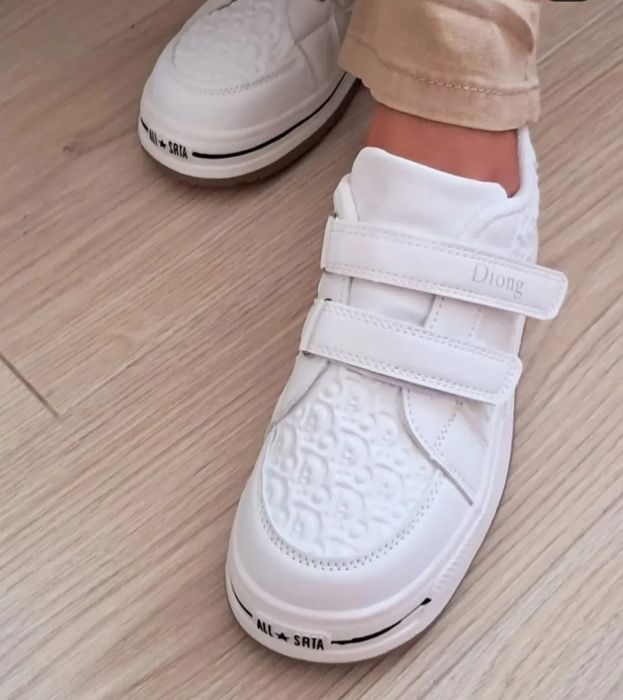 Кросівки кеди білі для хлопчика