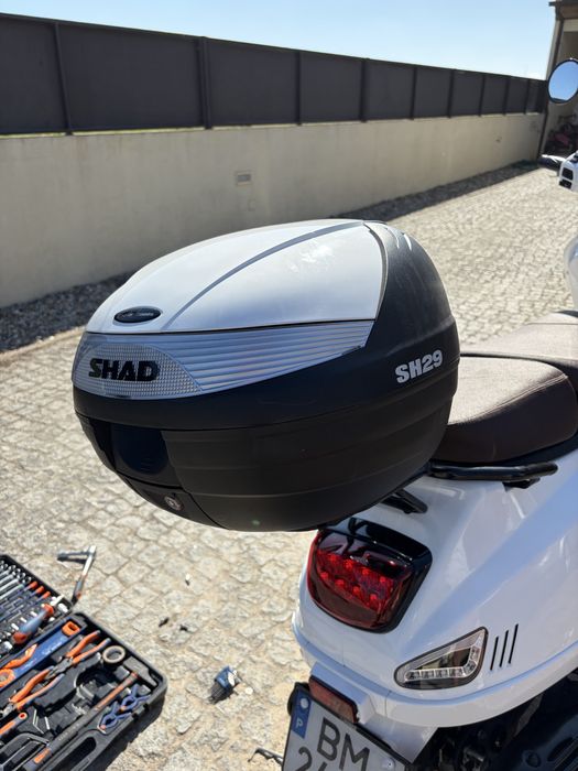 Top Case / Mala SHAD SH29 + Suporte + Base (Como Novo)