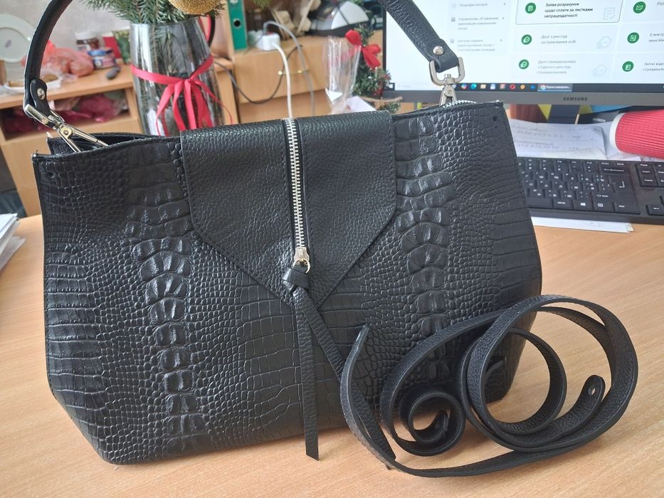 Шкіряна сумка (Стан Нової)