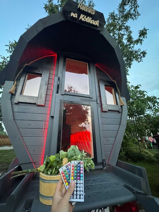 Mobilna Sauna Balia Jacuzzi Wynajem