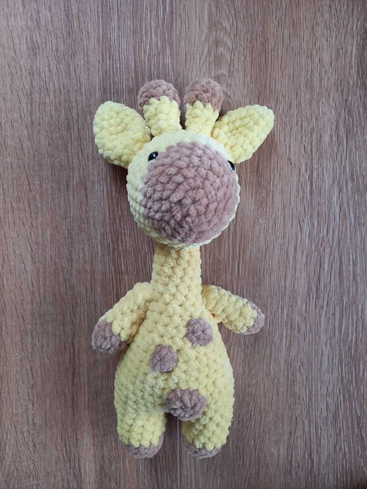 Żyrafa szydełkowa na szydełku 30 cm