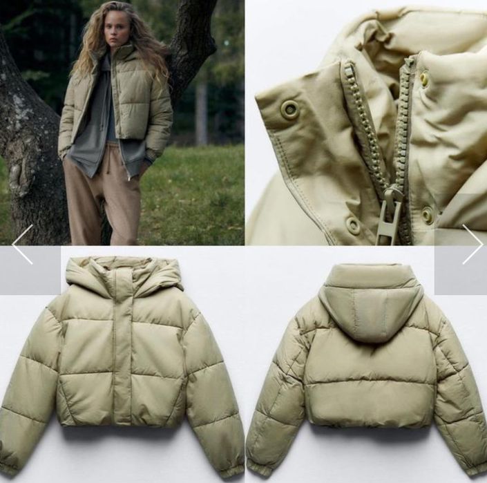 Зимовий пуфер zara