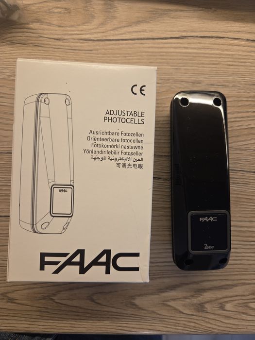 Nowe Fotokomórki FAAC XP20B D z regulowanym kątem widzenia
