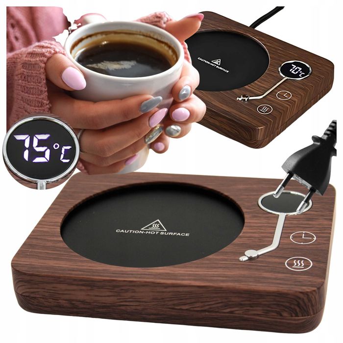 PODGRZEWACZ do herbaty ELEKTRYCZNY kawy pod kubek kubka prezent