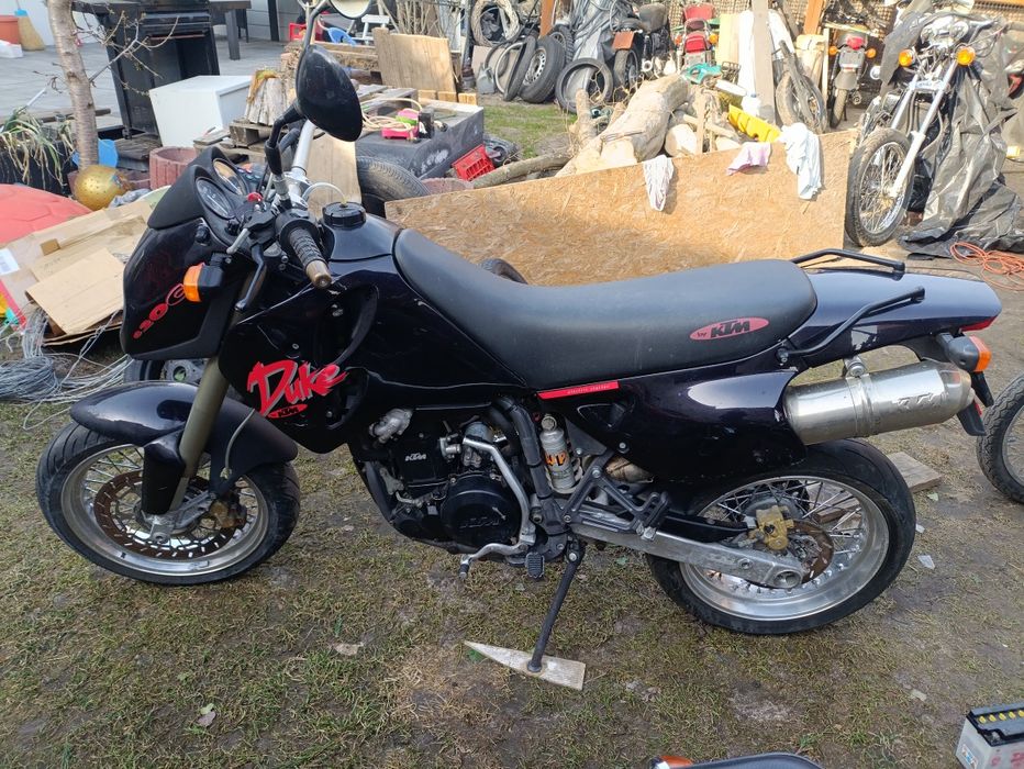 KTM 620 Duke-E tylko 19tys km