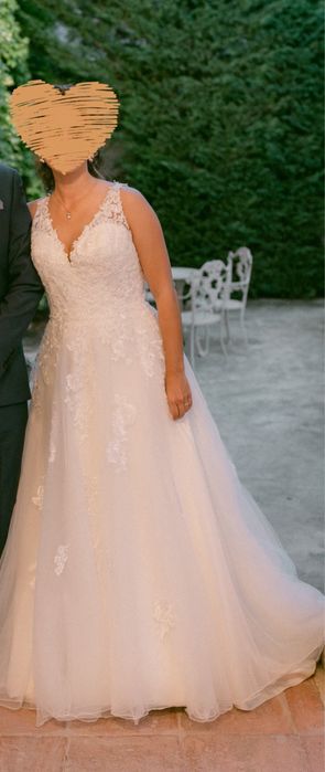 Vestido de Noiva Isabel Ribeiro – Como Novo