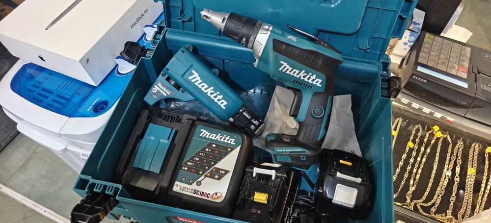 Makita DFS452 + Przystawka do taśm+ Akumulator 18V 5,0Ah..Nowy.. PA