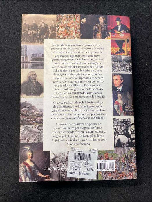 Luís Almeida Martins - 365 dias com histórias da história de Portugal