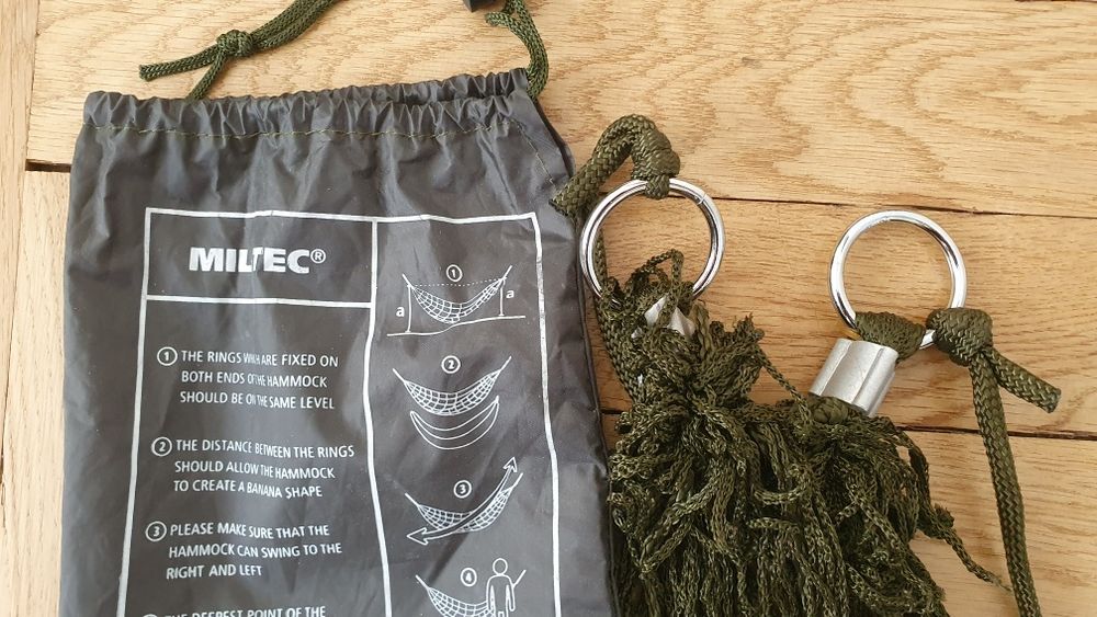 Hamak, decathlon, mil-tec