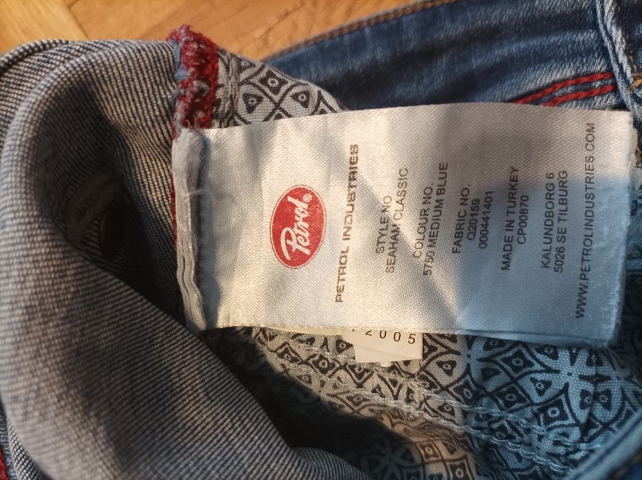 Spodnie jeansowe męskie Petrol Industries seaham-classic