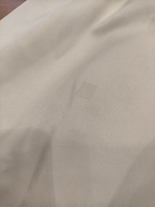 Piękna zasłona ecru na podszewce 150x160