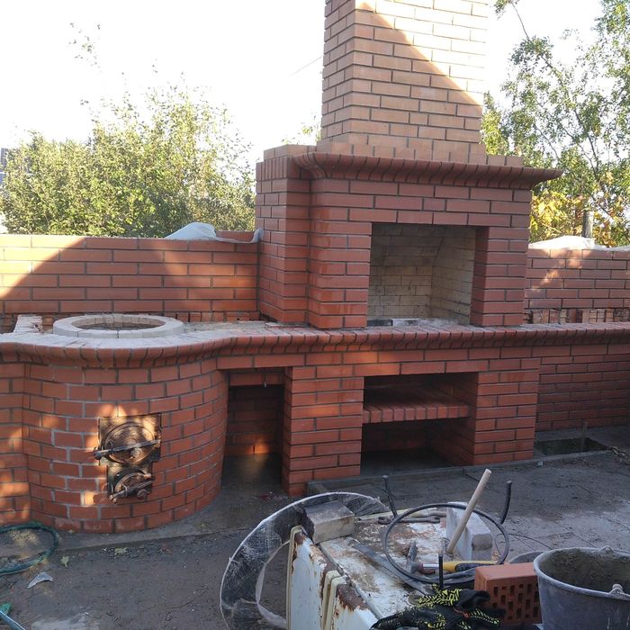 Каміни, барбекю, печі, кладка