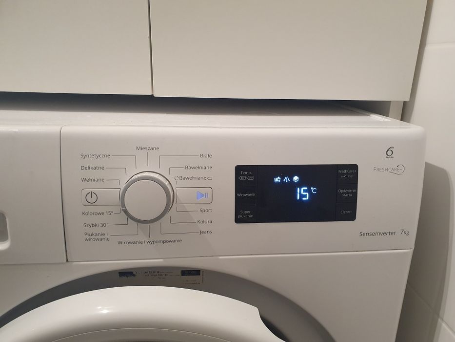 Pralka Whirlpool senseInverter 6