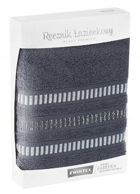 Ręcznik Kąpielowy Silver Zwoltex 50X90Cm Bawełna Prezent Dla Dziadka