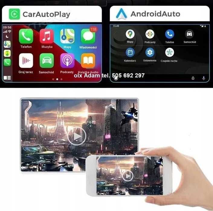 NAWIGACJA 2DIN Radio VW Android 15 Passat GOLF Tiguan Touran T5 T6 RNS