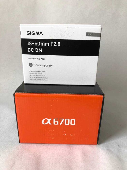 Sony Alpha A6700 (ILCE-6700) +Sigma 18-50mm f/2.8 DC DN Новий Гарантія